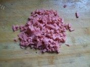 美味的韭菜煎饼做法图解3)