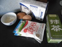 可口抹茶蛋奶冰淇淋做法图解1)