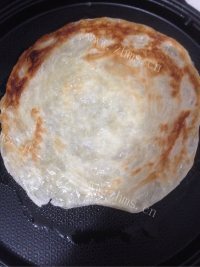 好吃的素煎手抓饼做法图解4)