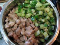 外婆教我做酱爆肉丁做法图解10)