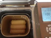自制面包机版渐变色吐司做法图解14)