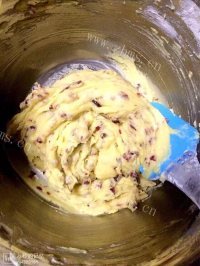 DIY蔓越莓饼干做法图解3)