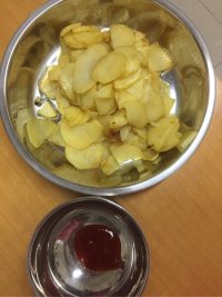 简单的炸土豆