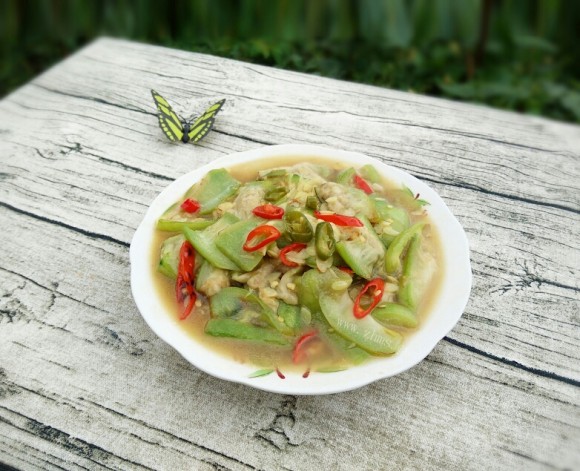 色味俱佳的清炒丝瓜