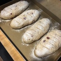 美味的花生蔓越莓全麦软欧做法图解10)