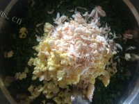 韭菜鸡蛋饺子做法图解5)