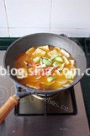 番茄牛肉蔬菜饭做法图解7)