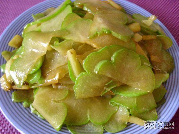 清炒佛手瓜
