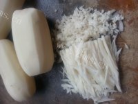 美味的莲藕水饺做法图解4)