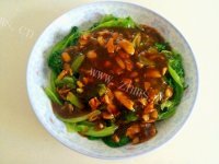 家常蚝油生菜做法图解12)