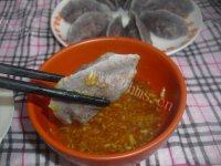 自己做的莲藕水饺