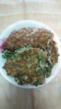 诱人的豆角煎蛋