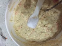 美味的豆渣饼做法图解7)
