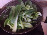 家常菜香菇扒油菜做法图解4)