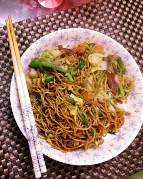 香飘十里的炒面