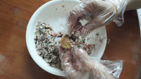 家常菜酿油豆腐做法图解5)