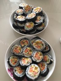 色香味俱全的寿司做法图解12)