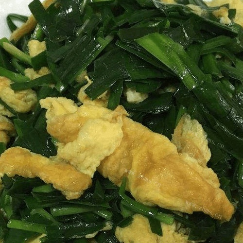 健康美食-韭菜炒鸡蛋