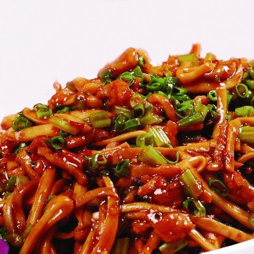 味道不错的鱼香肉丝