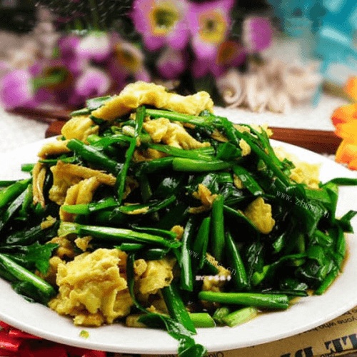 记忆中的韭菜炒鸡蛋