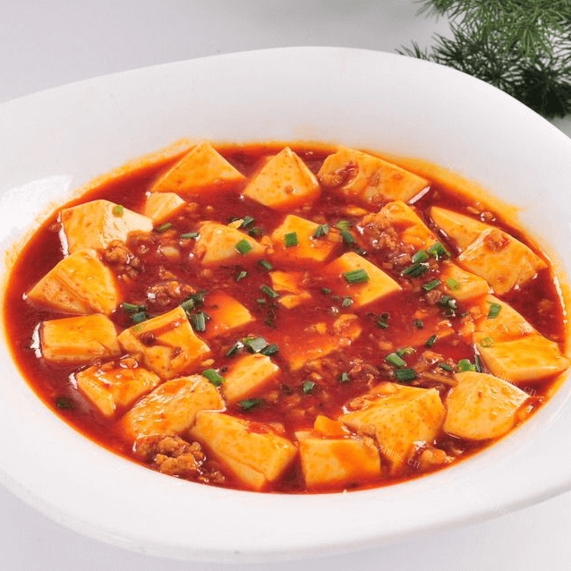 色味俱佳的麻婆豆腐