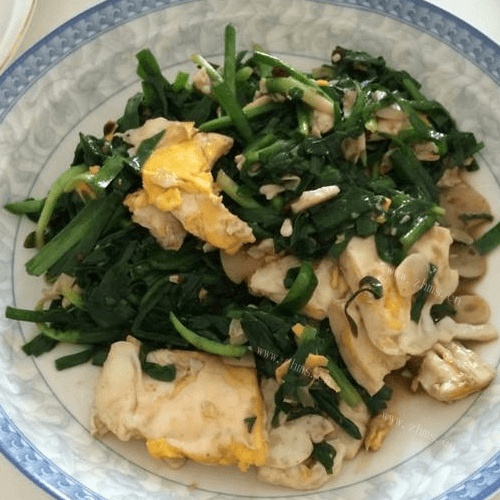 「健康美食」韭菜炒鸡蛋