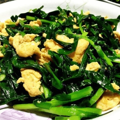 味道不错的韭菜炒鸡蛋