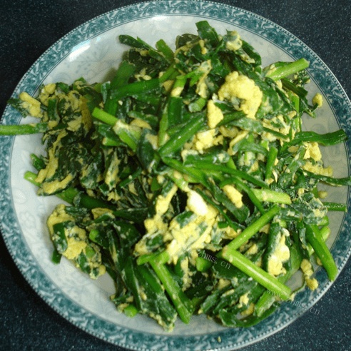 最爱的韭菜炒鸡蛋