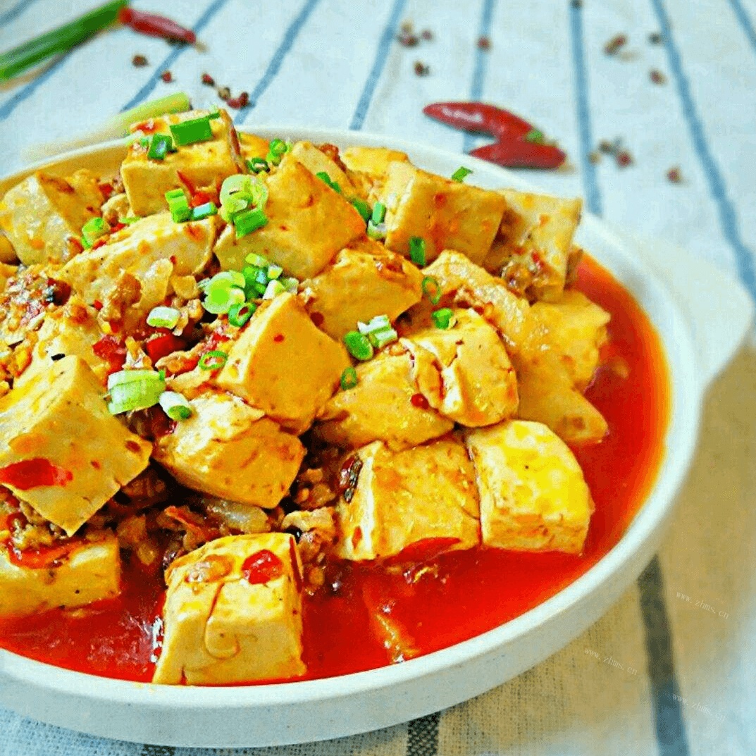 自己做的麻婆豆腐