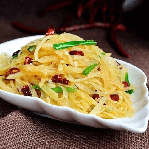 「DIY美食」酸辣土豆丝