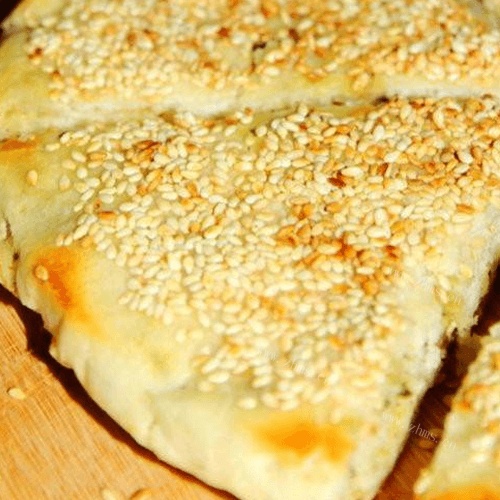发面葱油饼
