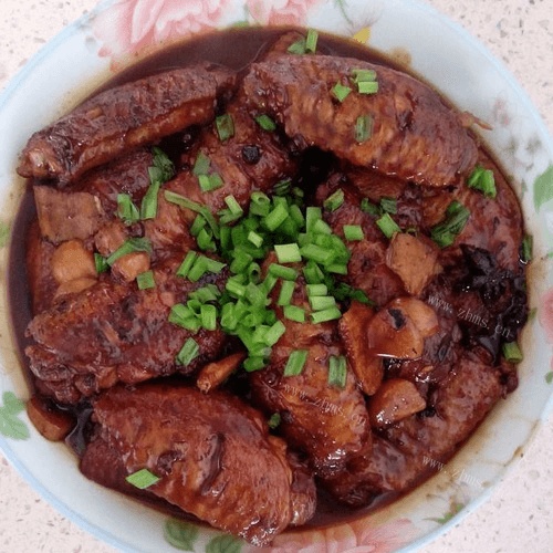 绿色食物之可乐鸡翅