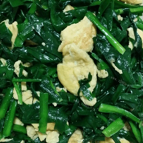 美美厨房之韭菜炒鸡蛋
