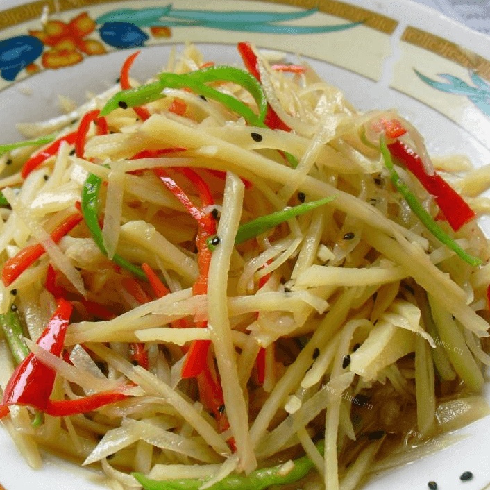 #DIY#酸辣土豆丝