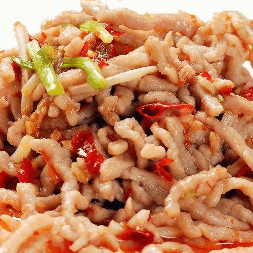 诱人的鱼香肉丝
