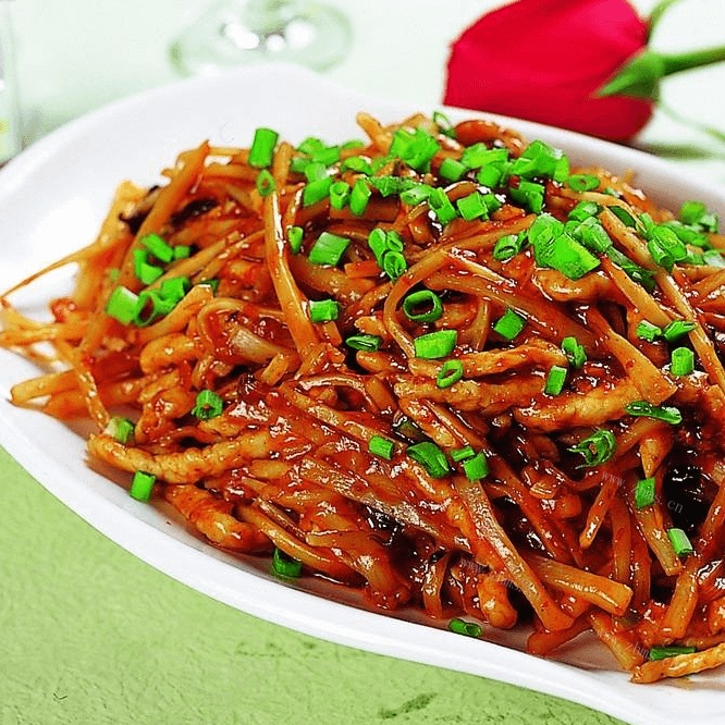 自制鱼香肉丝