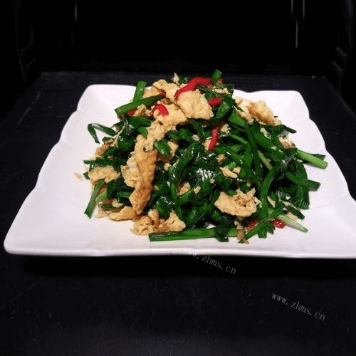 味道不错的韭菜炒鸡蛋