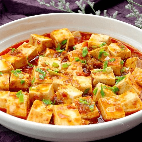 诱人的麻婆豆腐