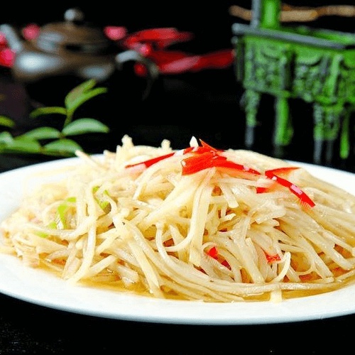 记忆中的酸辣土豆丝