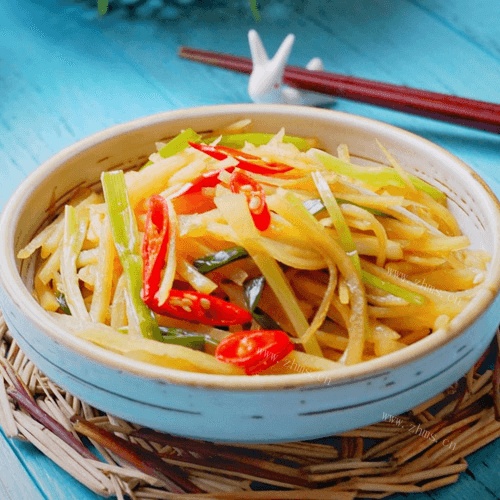 简单版酸辣土豆丝