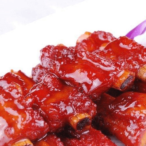 热腾腾的糖醋排骨