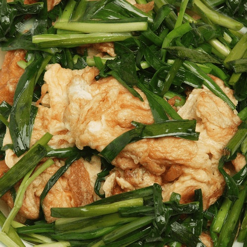 「健康美食」韭菜炒鸡蛋