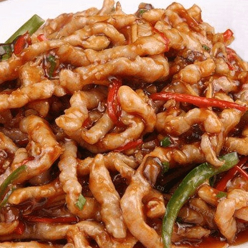 易做的鱼香肉丝