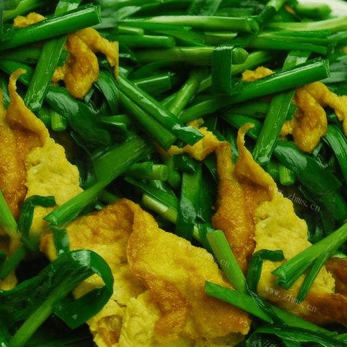 在家做的韭菜炒鸡蛋