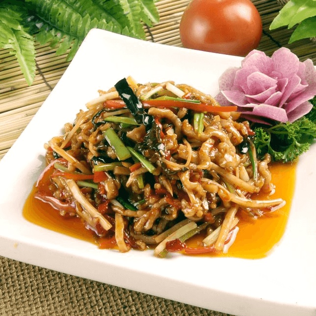 色香味俱全的鱼香肉丝