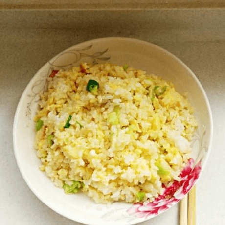 自己做的蛋炒饭