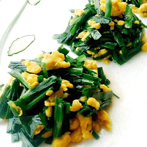自己做的韭菜炒鸡蛋