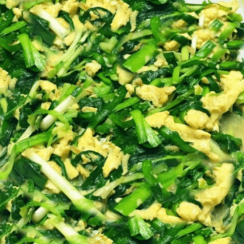 「健康美食」韭菜炒鸡蛋