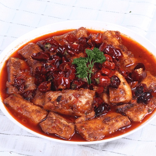 下饭的麻辣鱼块
