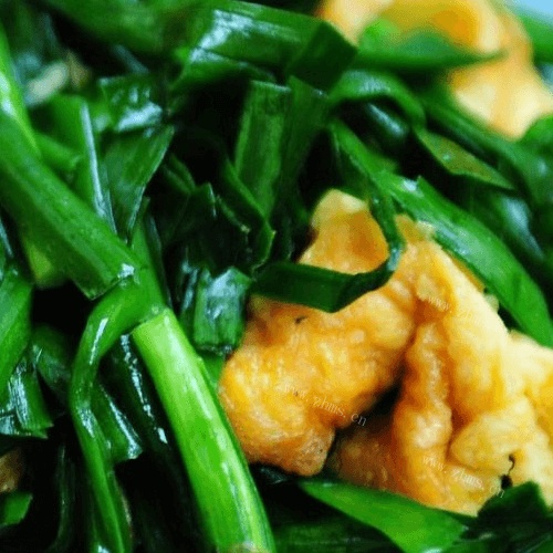 健康美食之韭菜炒鸡蛋